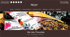 Desktop Screenshot of melatechocolate.com